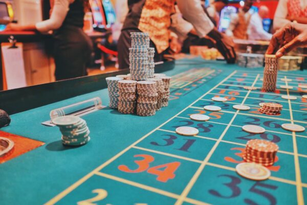 Photo Poker table