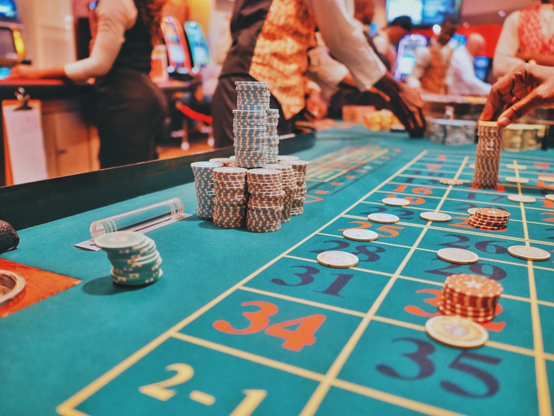 Photo Poker table