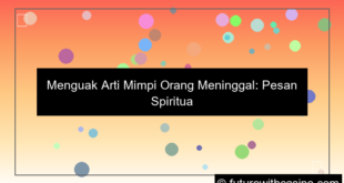 arti mimpi orang meninggal
