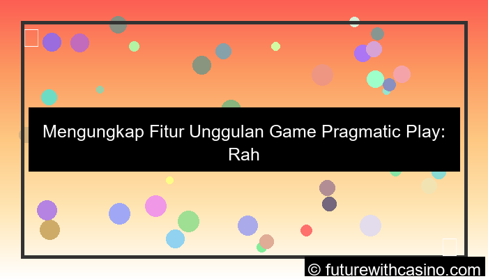 grafik fitur game pragmatic