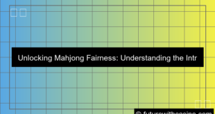 mahjong game balance