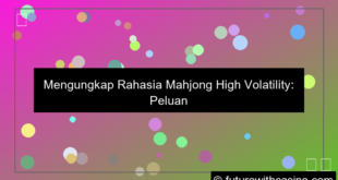 mahjong high volatility