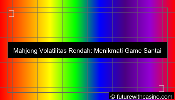 mahjong low volatility