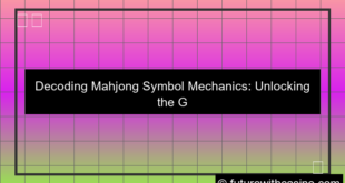 desain mahjong symbol mechanics
