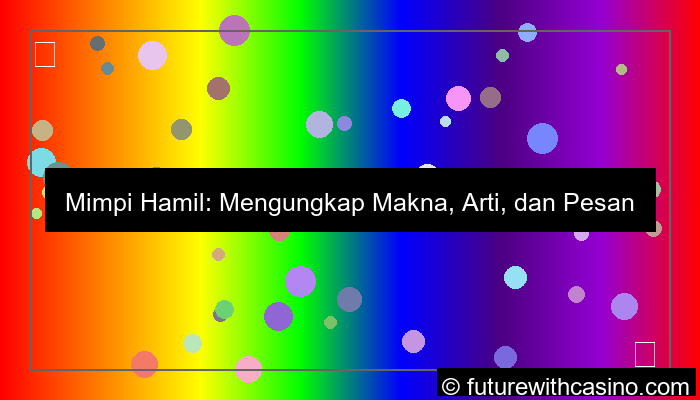 grafik mimpi hamil