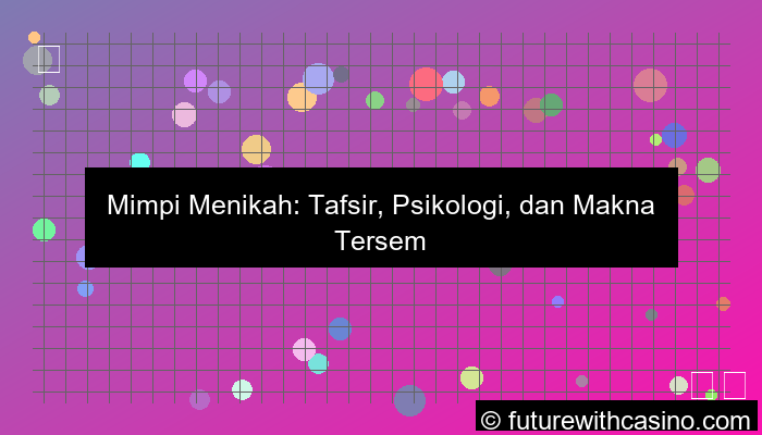 desain mimpi menikah