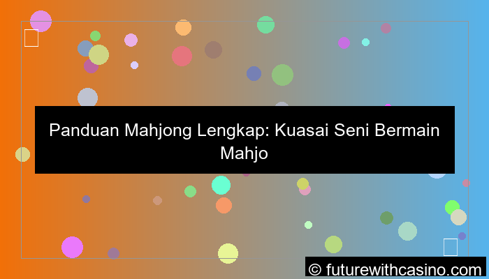 panduan mahjong
