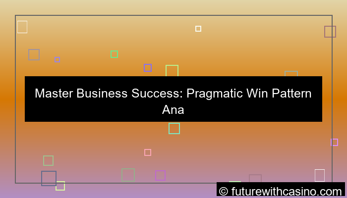 pragmatic win pattern analysis