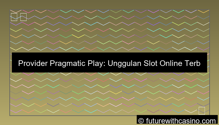 provider pragmatic play