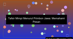 desain tafsir mimpi menurut primbon