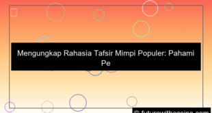 tafsir mimpi populer