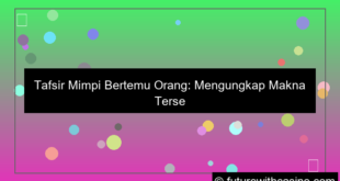 visual arti mimpi bertemu orang