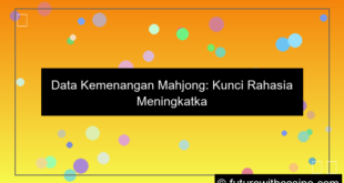 grafik data kemenangan mahjong