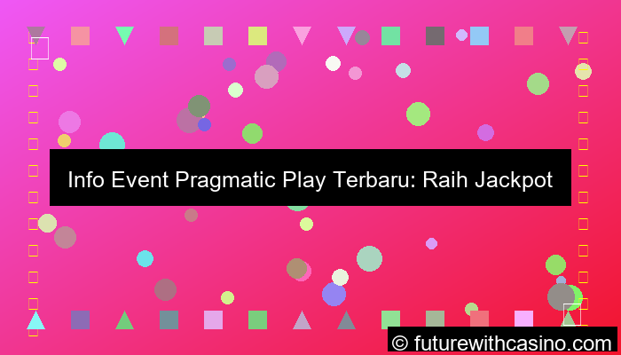 gambar info event pragmatic play