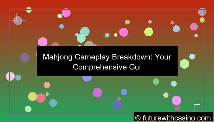 grafik mahjong gameplay breakdown