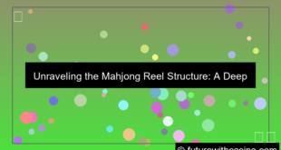mahjong reel structure