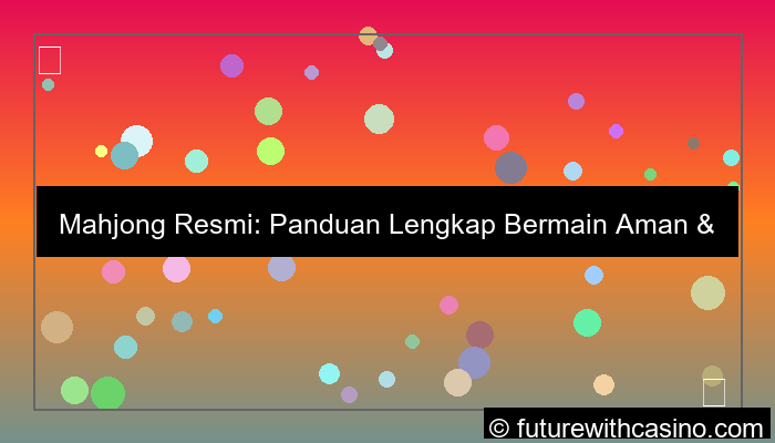 desain mahjong resmi