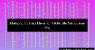 mahjong strategi menang