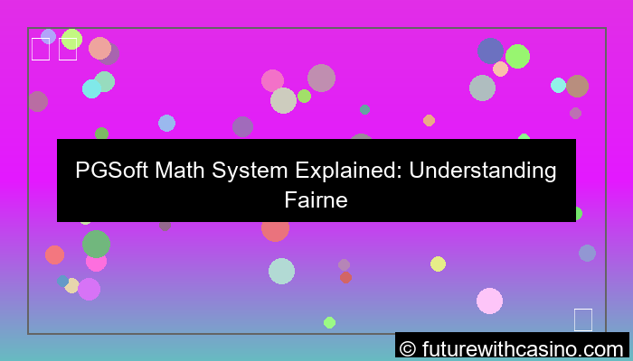 pgsoft math system explained
