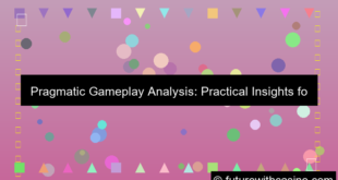 visual pragmatic gameplay analysis