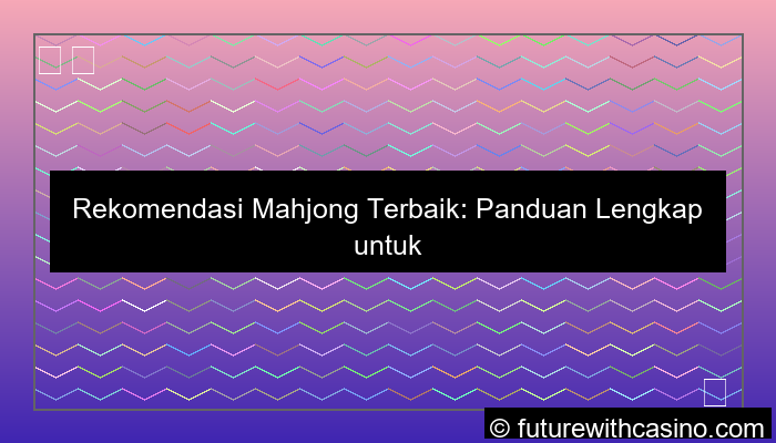 grafik rekomendasi mahjong