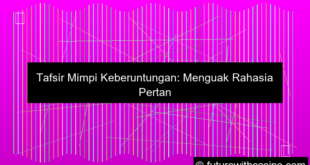 ilustrasi tafsir mimpi keberuntungan