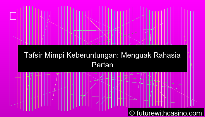 ilustrasi tafsir mimpi keberuntungan